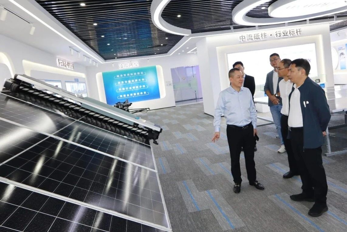 漳州市副市长洪泰伟一行到凌度智能调研