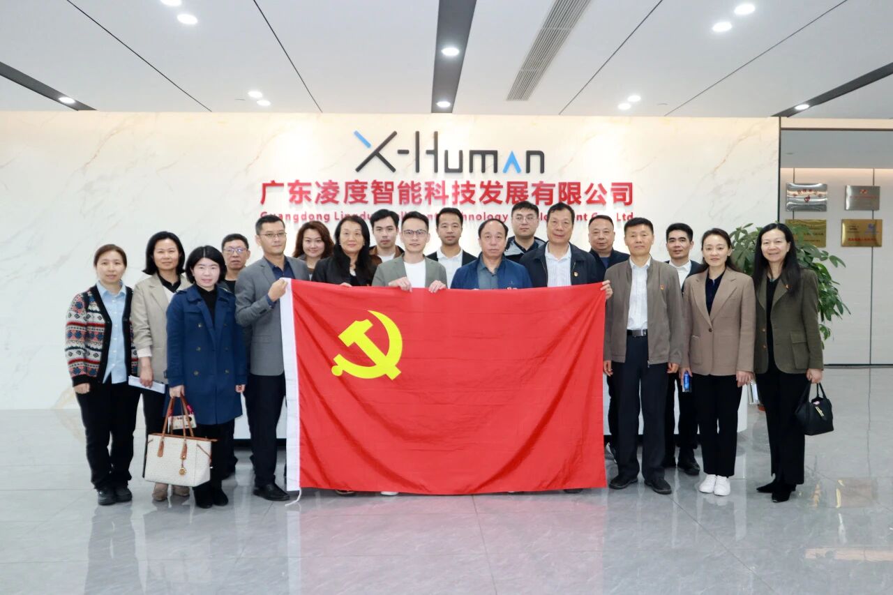 党建领航 科技兴企｜政企主题党日走进凌度智能